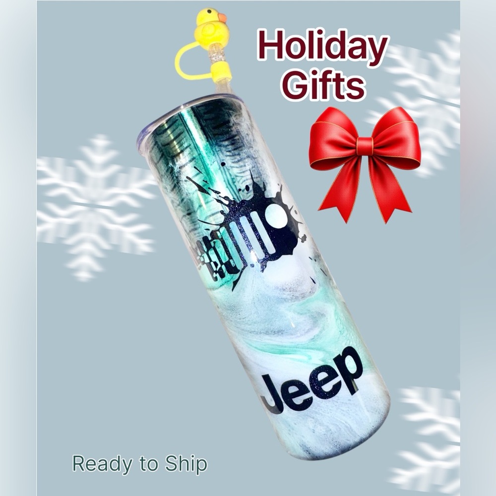 New in Box 20 ounce hot/cold insulated tumbler Custom made and ready to ship